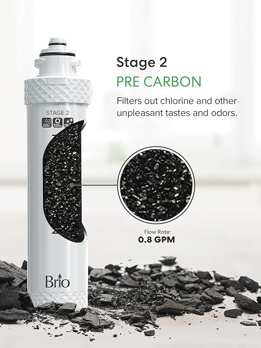 Brio 4-Stage Filter Replacement Kit for Brio 4-Stage Ultrafiltration Water Cooler Dispensers