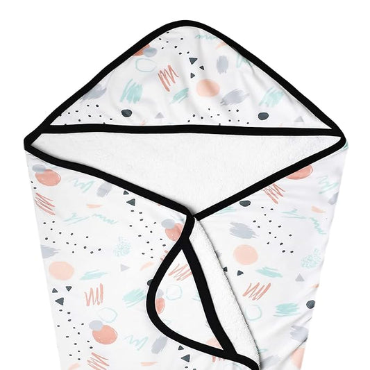 Copper Pearl Hooded Bath Towels Premium Knit/Terry Cloth Baby Towels with Hood, Pockets, and Cool Designs - Great to Gift and Make Bath Time Fun - Baby Bath Towel, Bayside