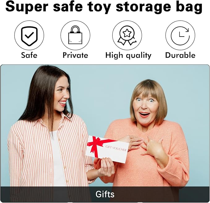 Toy Storage Bagr Women and Men With a lock,Large space,Game Toy Storage Bags,Toy Box Organizer Portable Lock Box for Personal Items