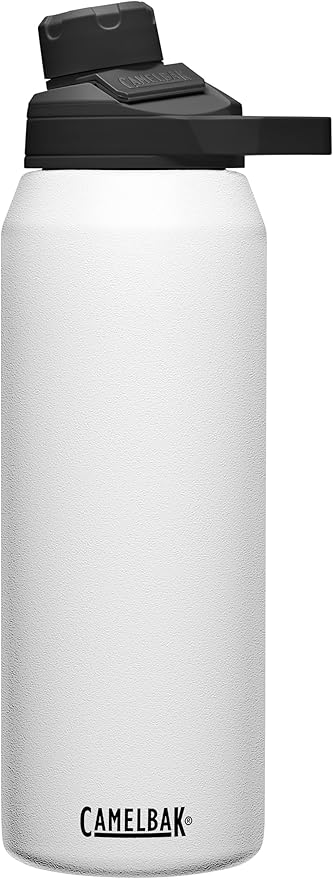 CamelBak Chute Mag 32oz Vacuum Insulated Stainless Steel Water Bottle, White
