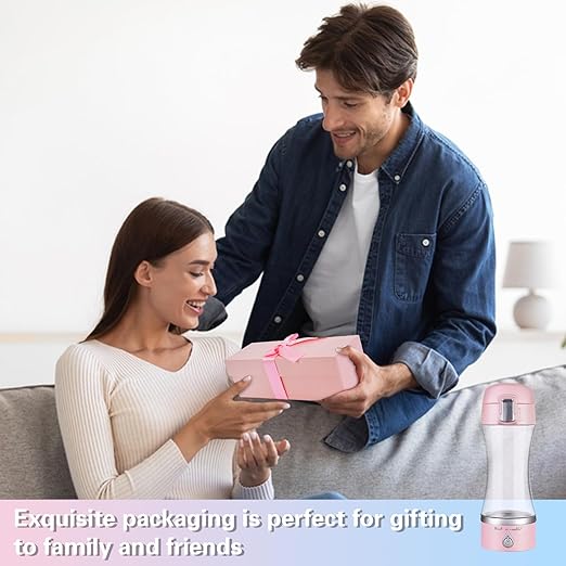 Hydrogen Water Bottle, Hydrogen Water Bottle Generator, Improve Water in 3 Minutes Hydrogen Water Machine, Suitable for Home, Office, Travel, Exercise, Gift for Love