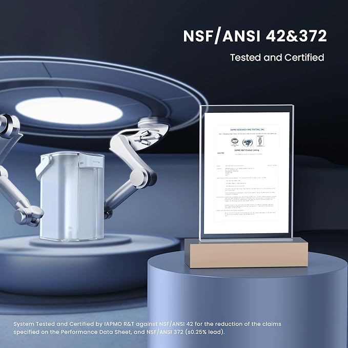 Waterdrop Alkaline Electric Water Filter Pitcher, Dispenser, NSF/ANSI 42, 200-Gallon, 5X Times Long-Life Countertop Water Filter System, Reduce PFOA/PFOS, Chlorine, Lead, 15-Cup, White, with 1 Filter