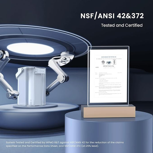 Waterdrop Alkaline Electric Water Filter Pitcher, Dispenser, NSF/ANSI 42, 200-Gallon, 5X Times Long-Life Countertop Water Filter System, Reduce PFOA/PFOS, Chlorine, Lead, 15-Cup, White, with 1 Filter