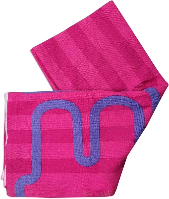 mickeymouse Disney Mickey Mouse Big Mickey on Front and Mickey Hold up Mickey Sign Polka dots Poncho Hooded Towel (Pink - 2)