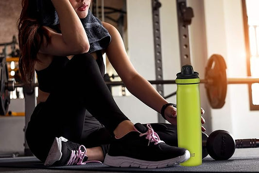 BUILT 24 Ounce Prospect Double Wall Stainless Steel Bottle Citron 5233284