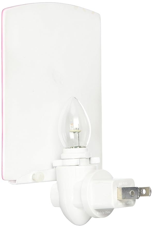 Caroline's Treasures BB7048CNL Donut Face Ceramic Night Light Compact, UL-Certified, Ideal for Bedroom, Bathroom, Nursery, Hallway, Kitchen, 6x4x3, Multicolor