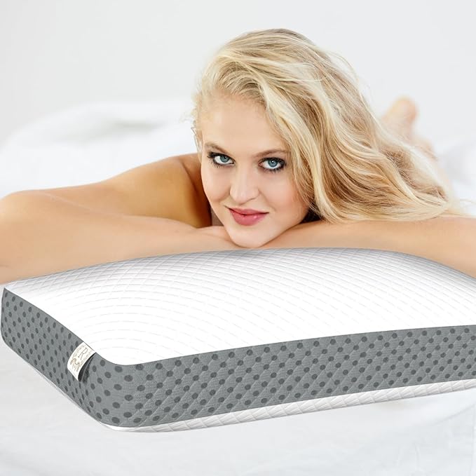 Royal Therapy Memory Foam Pillow, King Pillow Neck Pain Relief, Pillow for Neck and Shoulder Pain, Neck Pain Pillow, Side Sleeper Pillow, Cervical Neck Pillow, Neck Pillow Sleeping