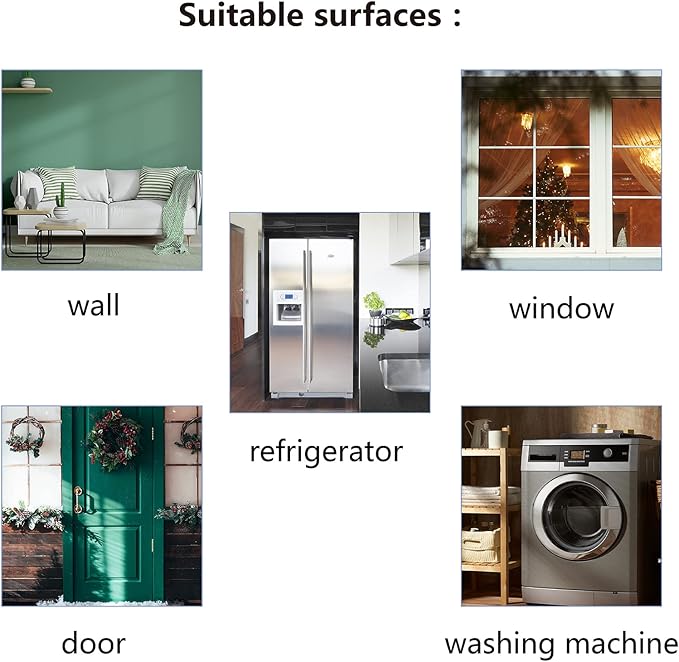 CREATCABIN 4pcs Cartoon Animal Vinyl Wall Decal Forest Wall Stickers Self-Adhesive Peel Stick Nature DIY Mural Decoration for Girl Boy Bedroom Living Room Kitchen Wardrobe Door Playroom Classroom