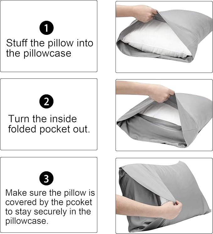 Toddler Pillowcase Set of 2 PC 600 TC 100% Egyptian Cotton Toodler 12x16 Inch Small Travel Pillow Case Envelope Closer Decorative Soft Cozy Travel Kids Nursery Preschool Pillow Cases, Light Blue Solid
