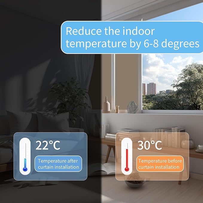 Portable Blackout Shades 100% Blackout Curtains for Bedroom Small Window Curtains No Light Kitchen Windows Insulated for Nursery for Baby Travel Curtain,Sand Yellow,56" W x 80" L,1 Panel