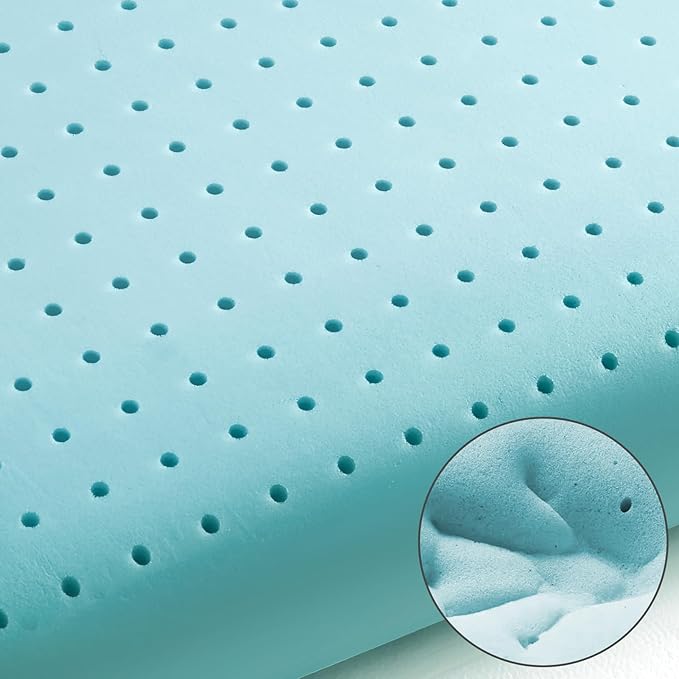 Best Soft Memory Foam Pillow, Ventilated and Breathable Cooling Pillow for Sleeping,Oeko-TEX & CertiPUR-US Double Certification,23.5x14x4.5 Inches (1 Pack)