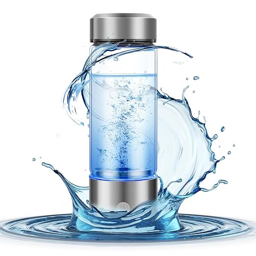 Hydrogen Water Bottle 2024,Hydrogen Water Bottle Generator Echo Go Water Ionizer, Portable Rechargeable 3 Min Quick Electrolysis,Suitable for Home,Office,Travel,Exercise,Gift,Daily Use