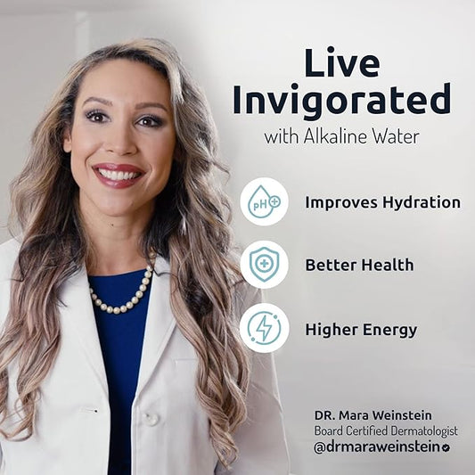 Invigorated Water pH On-The-Go Portable Water Filter - Alkaline Pouch Filter for Water Bottles, Jugs, Pitchers, High pH Water Alkalizer for Pure Drinking Water - 98 litres / 26 Gallons (3-Pack)