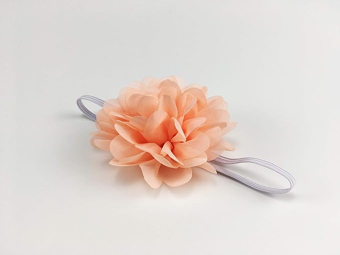 Baby Receiving Blanket Swaddle Blanket Newborn Wrap Swaddle Headband Set -Bloom Flower Pattern