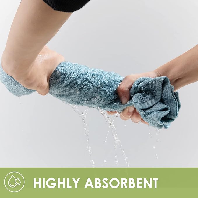 Extra Large Bath Towel Sheets for Body, Sensitive Skin, Adult Kids Baby Luxury Super Soft Highly Absorbent Oversized Towels 35" x 70" 1 Pack Aqua