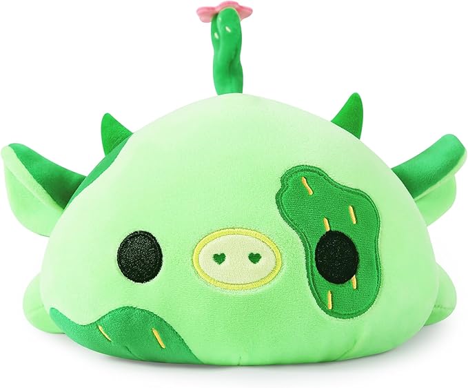 Onsoyours Cute Cow Plushie, Soft Stuffed Cactus Cow Squishy Plush Animal Toy Pillow for Kids (Cactus Cow, 12")