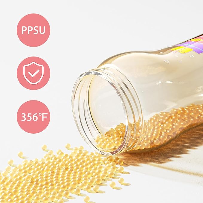 Kids Water Bottle for School or Travel, 11oz Reusable Kids School Water Bottle, Leak-Proof Portable Water Bottle for Girls & Boys, BPA-free (Yellow, 1 Pack)