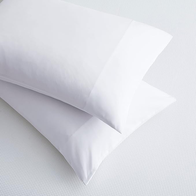 Small Pillow Cases 14x20 White Microfiber Toddler Pillow Cases Set of 2 Soft Comfortable Not Shrink Pillow Cover Kids Pillow Case Envelope Style