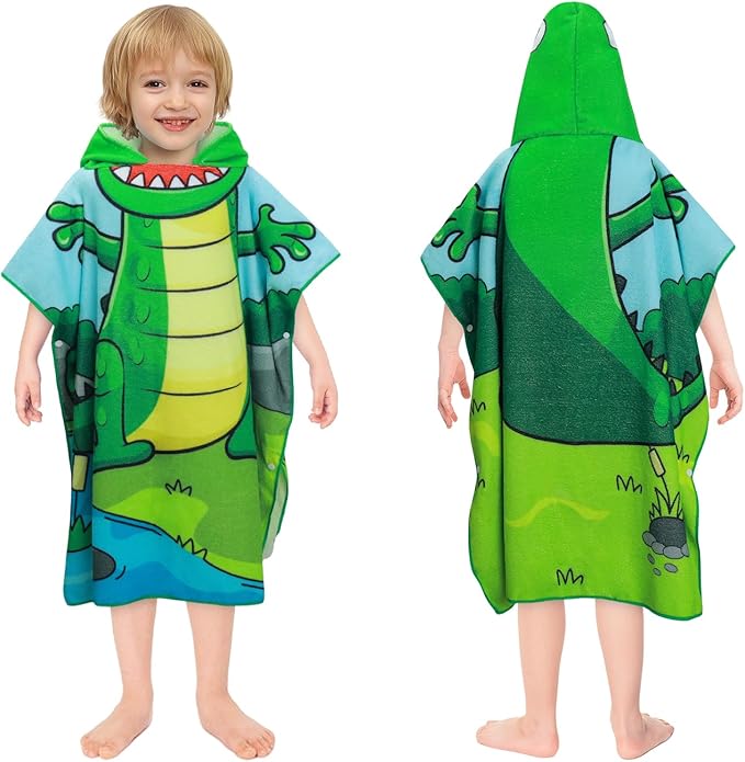 Kids Beach Towels Baby Towels with Hood Toddler Pool Towel Large Bath Towels for Boys and Girls for Travel Shower Swimming