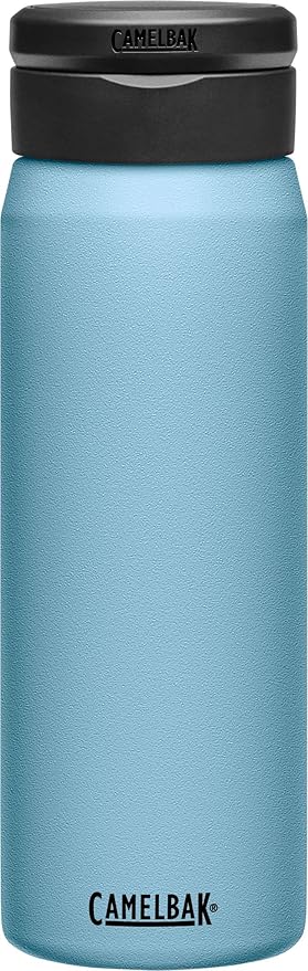 CamelBak Fit Cap Vacuum Stainless Insulated Water Bottle - 25oz, Dusk Blue