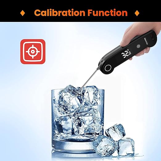 SMARTRO ST49 Digital Thermocouple Instant-Read Meat Thermometer with Ambidextrous Backlit for Food, Grilling, BBQ, Kitchen Cooking, Oil Deep Frying and Candy