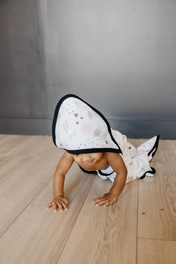 Copper Pearl Hooded Bath Towels Premium Knit/Terry Cloth Baby Towels with Hood, Pockets, and Cool Designs - Great to Gift and Make Bath Time Fun - Baby Bath Towel, Bayside