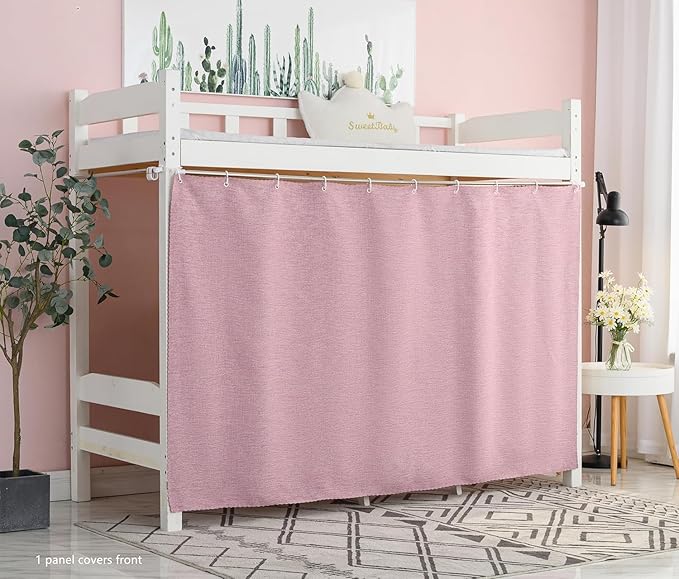 Dorm Home Solid Thicken Bunk Blackout Bed Curtains Cloth Bed Canopy Students Single Sleeper,1panel