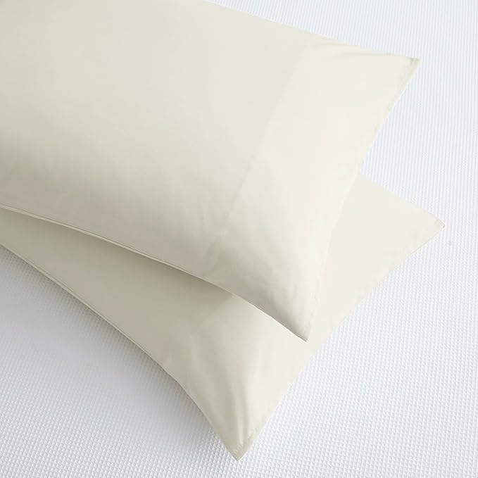 Travel Pillow Cases 14x20 Beige Microfiber Pillow Cases Soft Comfortable Not Shrink Toddler Pillow Case 14x20 Pillow Case Envelope Style 2 Pack