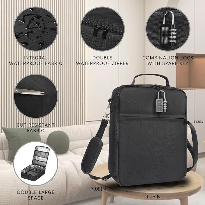 Toy Storage Bagr Women and Men With a lock,Large space,Game Toy Storage Bags,Toy Box Organizer Portable Lock Box for Personal Items