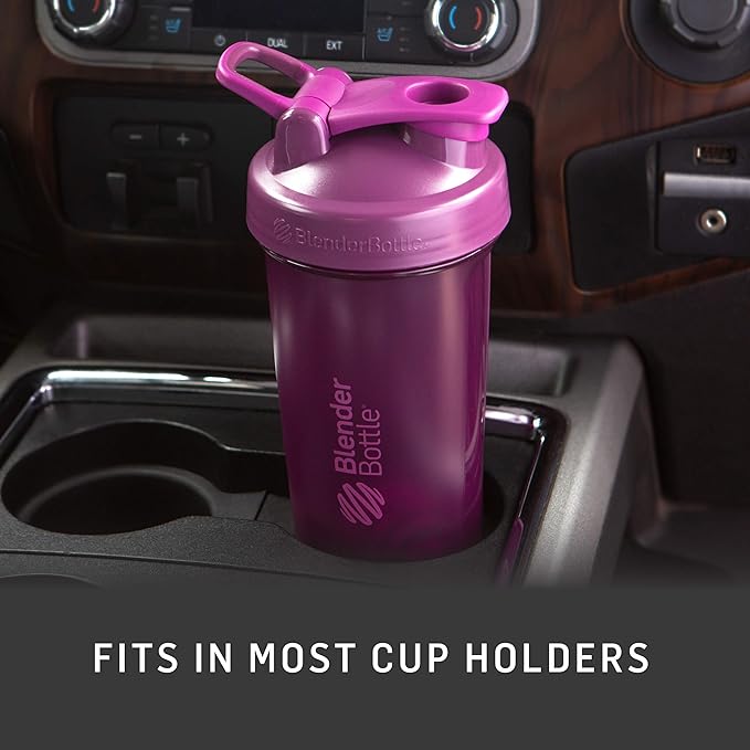 BlenderBottle Classic V2 Shaker Bottle Perfect for Protein Shakes and Pre Workout, 20-Ounce, Emerald Green