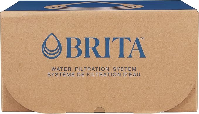 Brita Large Water Filter Pitcher for Tap and Drinking Water with SmartLight Filter Change Indicator, Includes 1 Standard Filter, BPA-Free, Lasts 2 Months, 10-Cup Capacity, Mazarine Blue