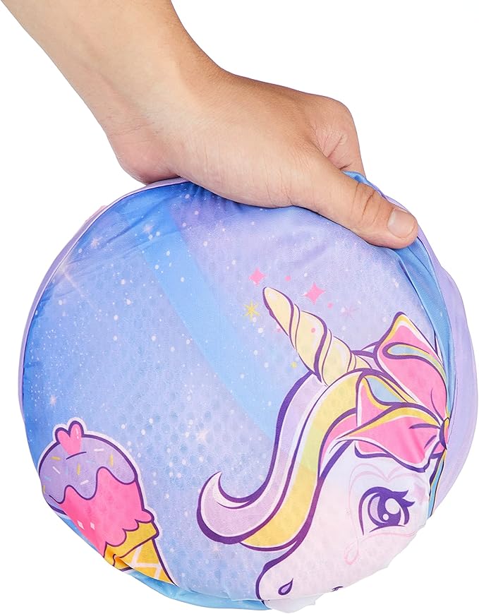 Idea Nuova JoJo Siwa Pop Up Hamper with Durable Carry Handles, 21'' H x 13.5'' W X 13.5'' L