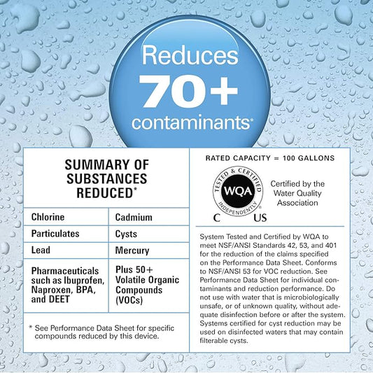 Hamilton Beach AquaFusion Electric Countertop Water Purifier & Filter 64 oz. Pitcher, Compatible with Flavor Capsules, White (87320)