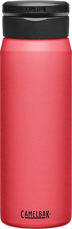 CamelBak Fit Cap Vacuum Stainless Insulated Water Bottle - 25oz, Wild Strawberry