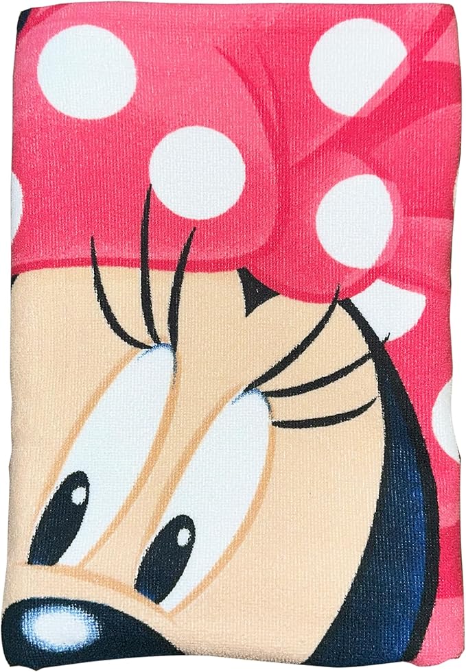 Disney Mickey Mouse Poncho Hooded Beach Towel (Red Micro)