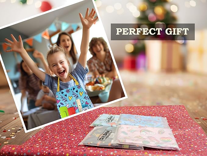 Kids Apron - cooking, gardening, artist, painting, cleaning, baking, pottery, chef, kitchen - gift boys, girls