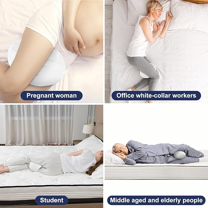 Memory Cotton Slow Rebound Beautiful Leg Pillow Clip Leg Pillow(White)