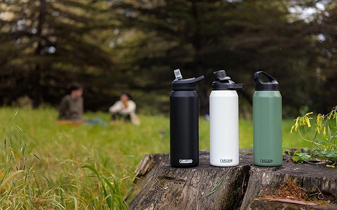 CamelBak eddy+ Water Bottle with Straw 25oz - Insulated Stainless Steel, Navy