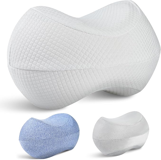 Memory Cotton Slow Rebound Beautiful Leg Pillow Clip Leg Pillow(White)