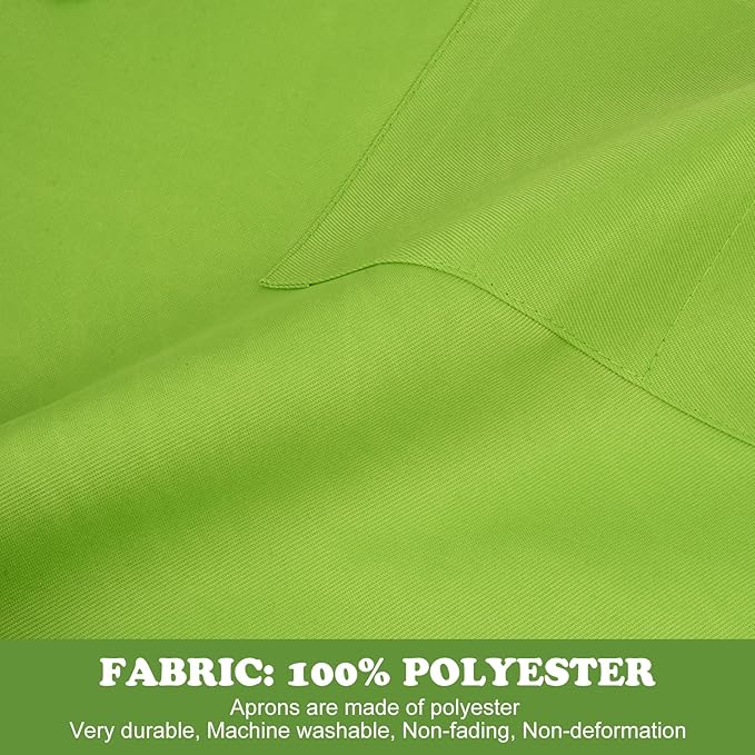 SUNLAND Kids Apron and Hat Set Children Chef Apron for Cooking Baking Painting