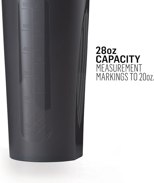 BlenderBottle Classic Shaker Bottle Perfect for Protein Shakes and Pre Workout, 28-Ounce (2 Pack), Moss/Moss and Navy/Navy