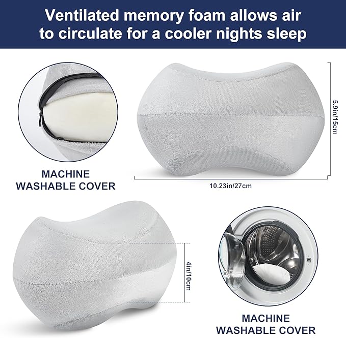 Memory Cotton Slow Rebound Leg Pillow Leg Pillow (Gray)