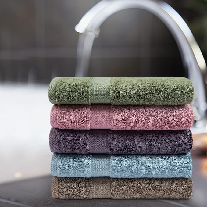 Extra Large Bath Towel Sheets for Body, Sensitive Skin, Adult Kids Baby Luxury Super Soft Highly Absorbent Oversized Towels 35" x 70" 1 Pack Aqua