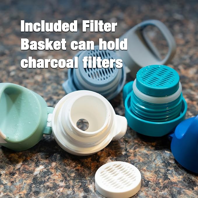 Vapur Chill Insulated BPA-Free reusable bottle with Lockable lid and EZ Flow spout