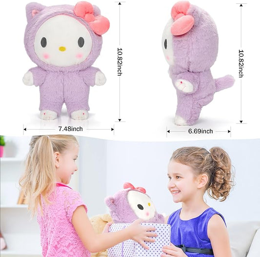 Cute Plushie Plush Toys - Soft Cat Soft Plush Pillow, Cute Plush Toy for Kids Girls Fans, Soft Animal Figure Kids Gifts and Birthday Gifts