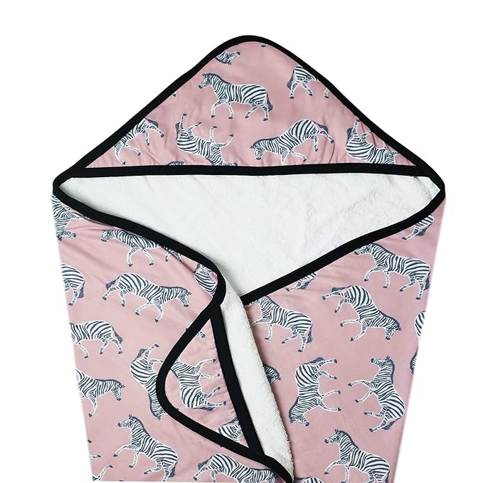 Copper Pearl Hooded Bath Towels Premium Knit/Terry Cloth Baby Towels with Hood, Pockets, and Cool Designs - Great to Gift and Make Bath Time Fun - Baby Bath Towel, Zella