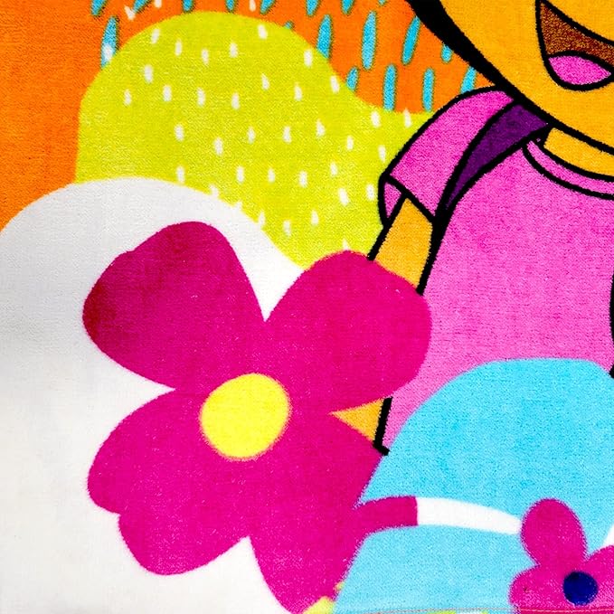 Kids Official Licensed Character Soft Beach/Hooded Bath Towel (Dora, 40 x 60)