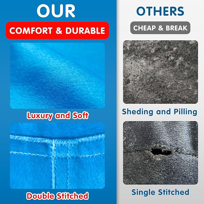 Lukeight Stuffed Animal Storage Bean Bag Chair Cover for Kids, Zipper Beanbag Chair Cover for Organizing Toddler and Kids' Rooms Plush Toys (Construction Velvet, X-Large)