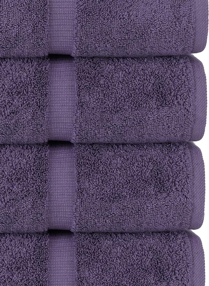 Chakir Turkish Linens, 100% Cotton Premium Quality Turkish Bath Sheets (35''x70'' Large Bath Sheet Towels - Plum)