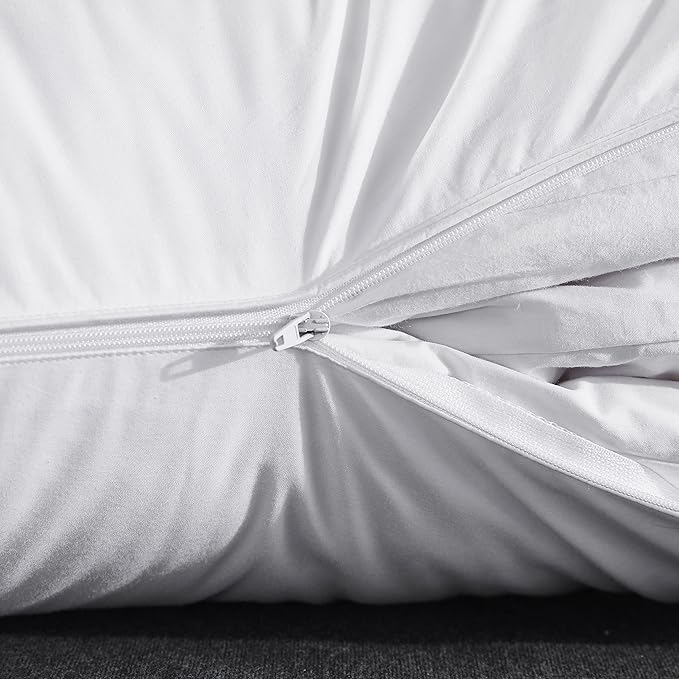 Three Geese Adjustable Layer Goose Feather Pillow,Assembled Bed Pillow,100% Soft Cotton Cover,Good for Side and Back Stomach Sleeper, Standard/Queen Size,Packaging Include 1 Pillow.
